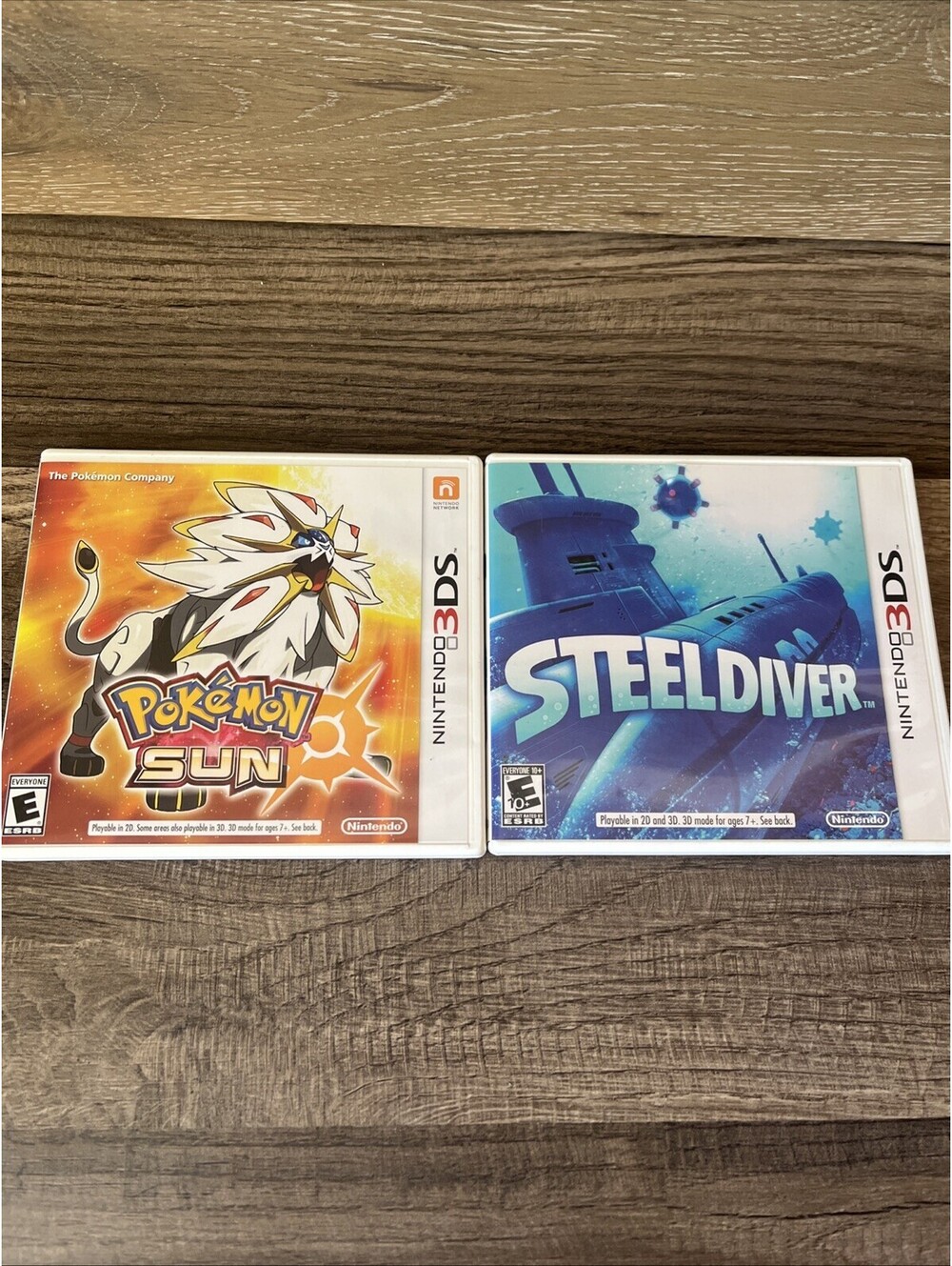 Pokemon Sun & Steel Diver- Nintendo 3DS